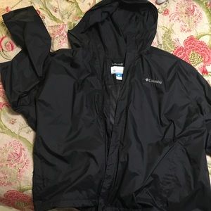 Columbia rain shell, OmniTech jacket